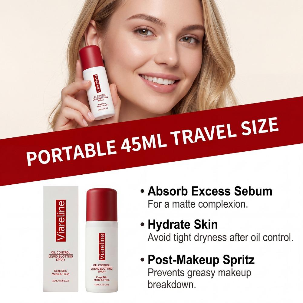 Makeup Fixing Mist - 45ml Semprotan Pengontrol Minyak Hidrasi dengan