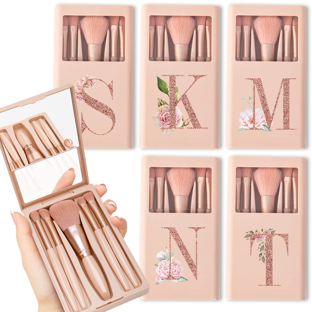 Beauty Makeup Organizer - 5 Buah Kit Kuas Kosmetik dengan
