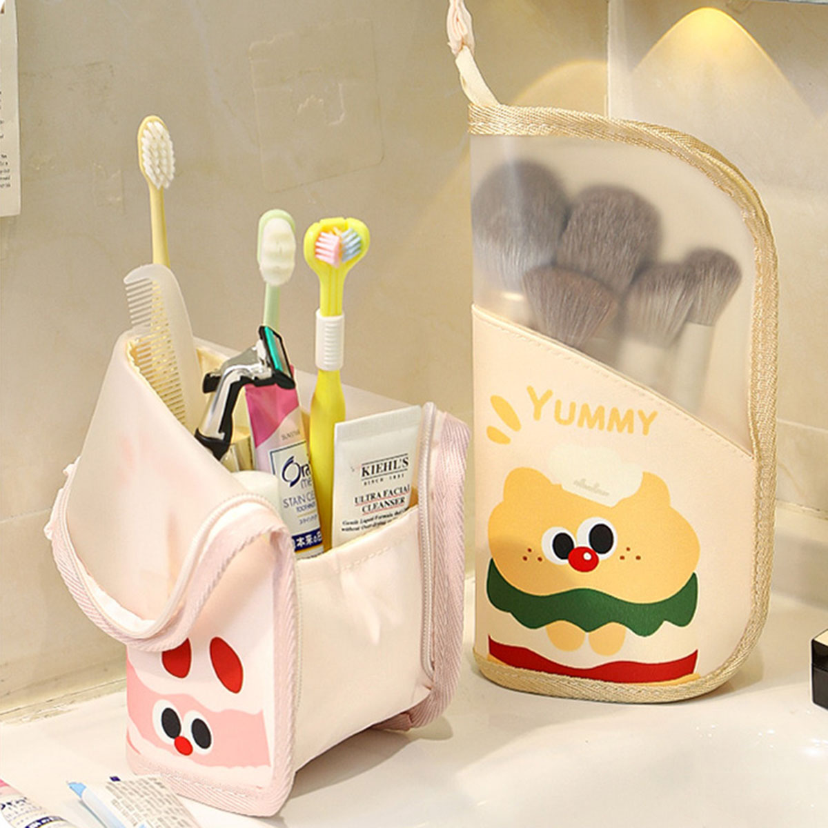 Beauty Makeup Organizer - 1 Buah Tas Kosmetik Tempat Penyimpanan