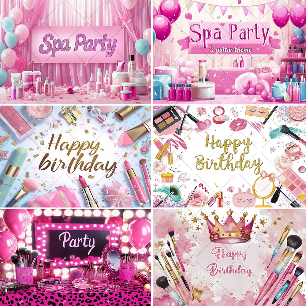 Beauty Makeup School - Pink Beauty Makeup Spa tema wanita