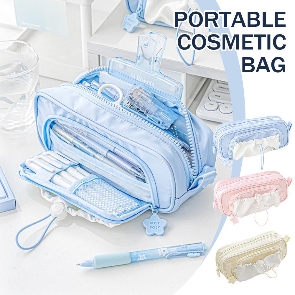 Beauty Makeup School - Tas Pensil dengan Tali Serut, Model