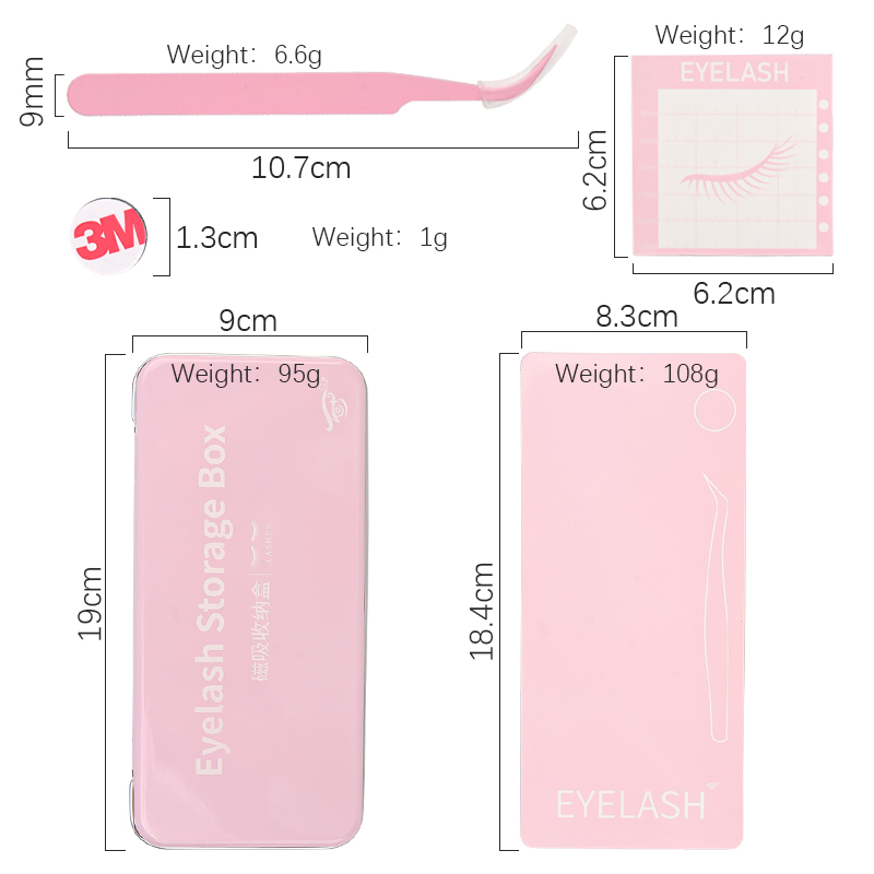 Kotak Penyimpanan Ekstensi Bul - Beauty Makeup Kit ulasan dan harga