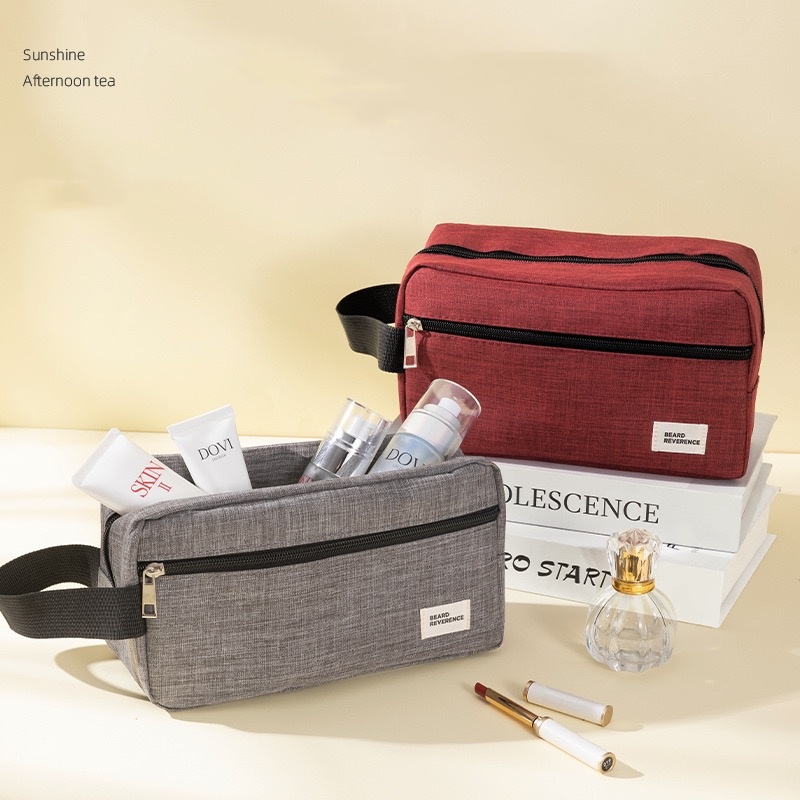 Tas Perlengkapan Mandi Pria Tr - Makeup Beauty Necessaire ulasan dan harga