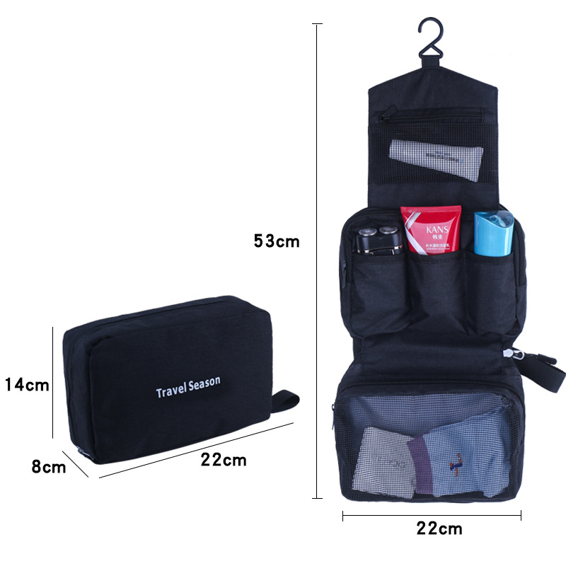 Tas perlengkapan mandi perjala - Makeup Beauty Necessaire ulasan dan harga