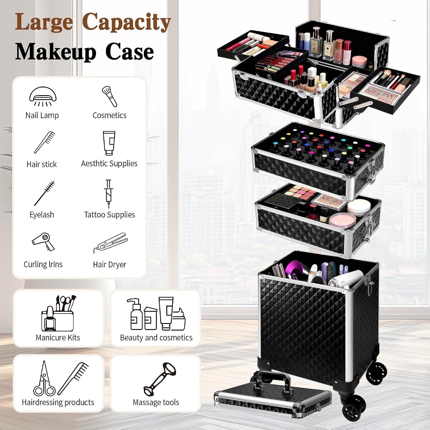 Koper Rias Beroda, Kotak Bagas - Beauty & Makeup Katia Di Paola Palermo ulasan dan harga