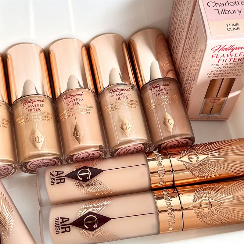 Charlotte 6 Warna Concealer Ba - Makeup Fixing Mist ulasan dan harga