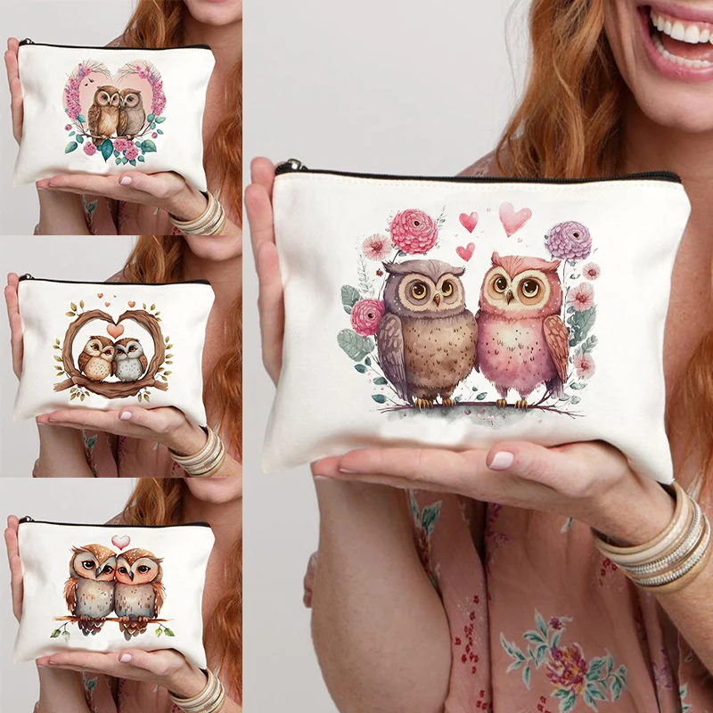 Tas riasan cinta burung hantu  - Beauty Makeup School ulasan dan harga