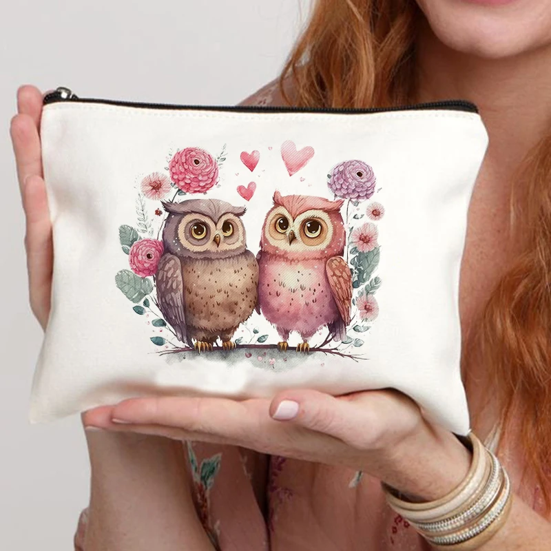 Tas riasan cinta burung hantu  - Beauty Makeup School ulasan dan harga