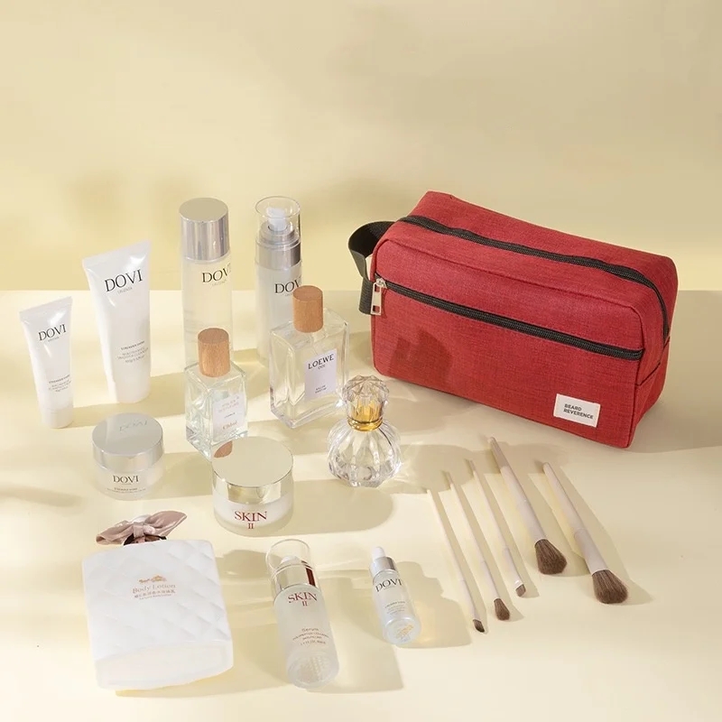Tas Perlengkapan Mandi Pria Wa - Makeup Beauty Necessaire ulasan dan harga