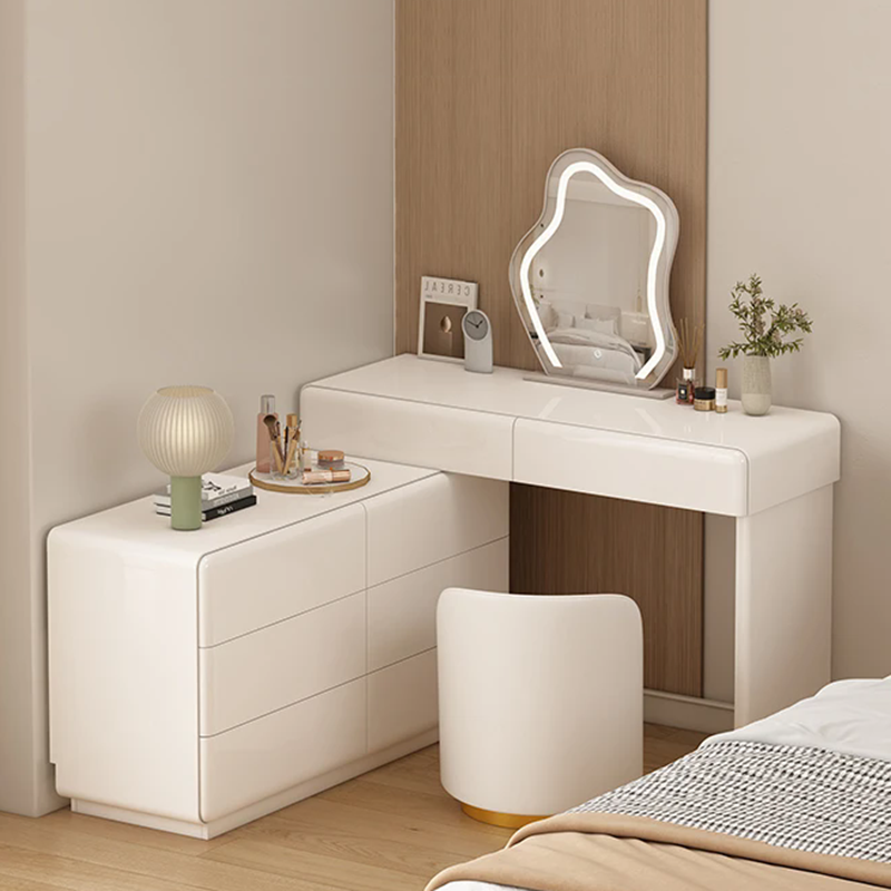 Meja Rias Kamar Tidur Putih Pe - Beauty Without Makeup ulasan dan harga