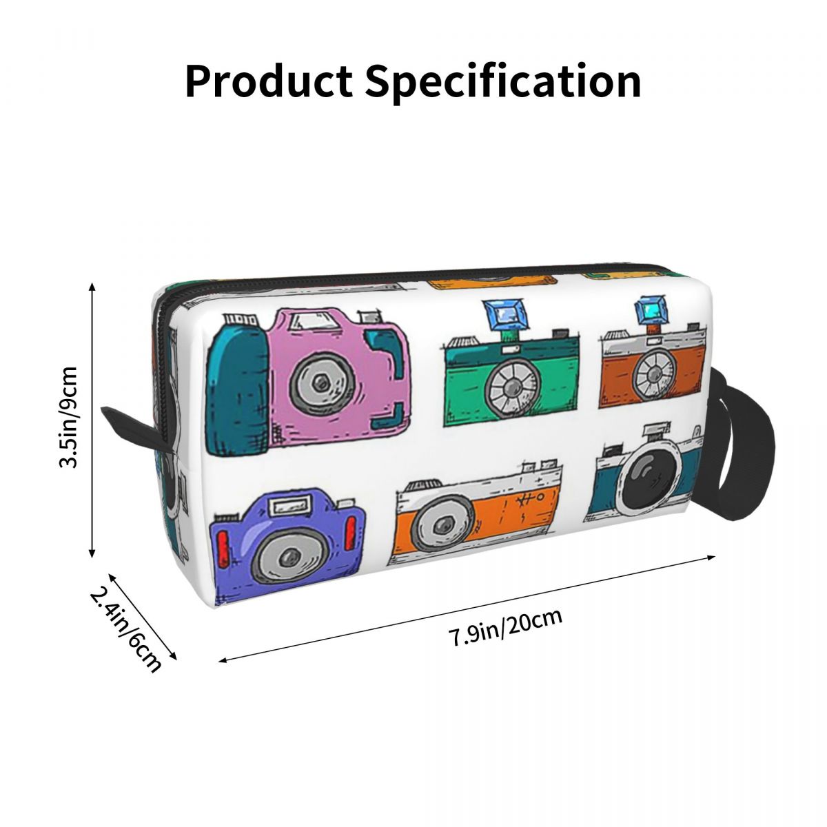 Tas Rias Kamera Retro, Organiz - Beauty Makeup Camera ulasan dan harga