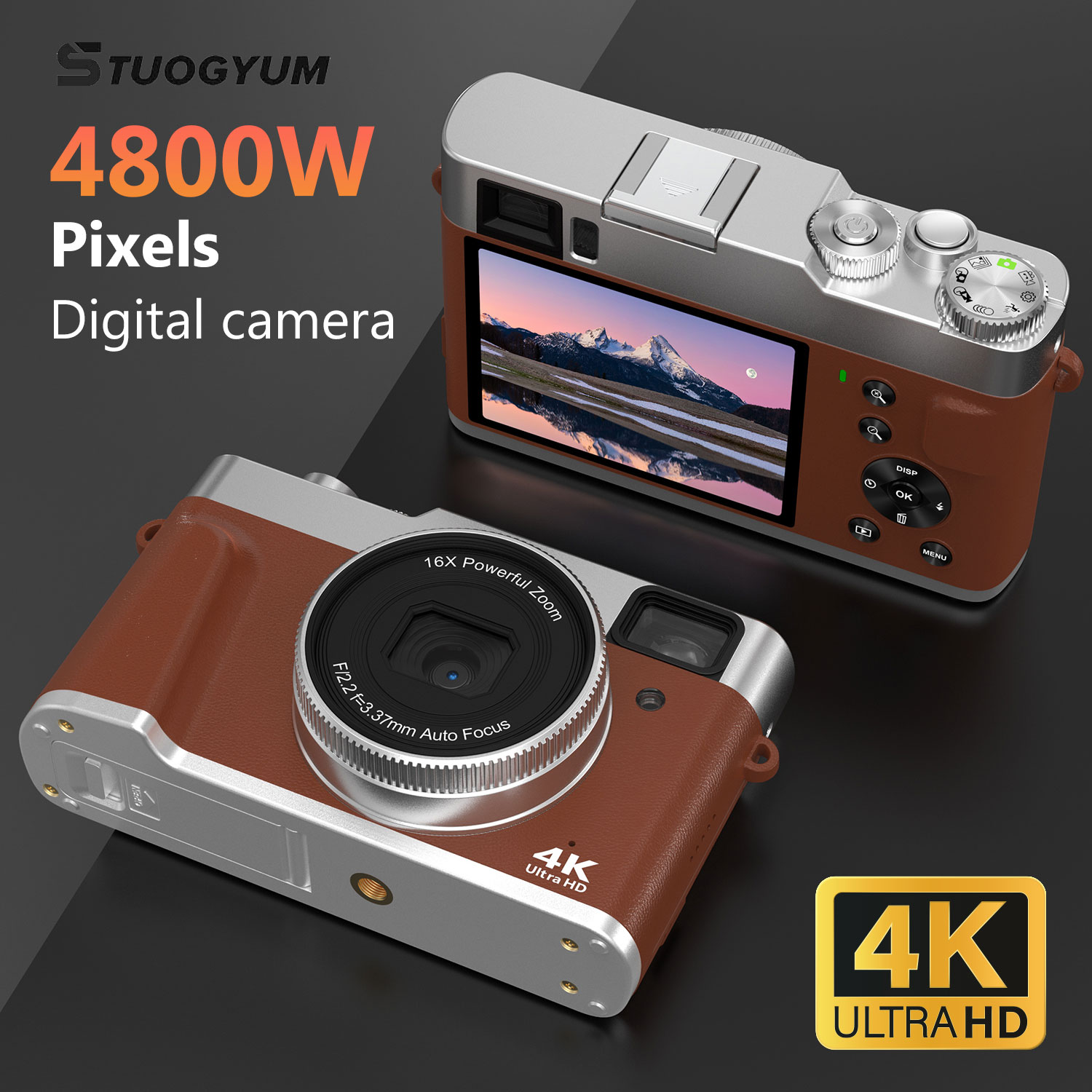 Kamera Digital 9PC 4K, 48MP Vl - Beauty Makeup Camera ulasan dan harga