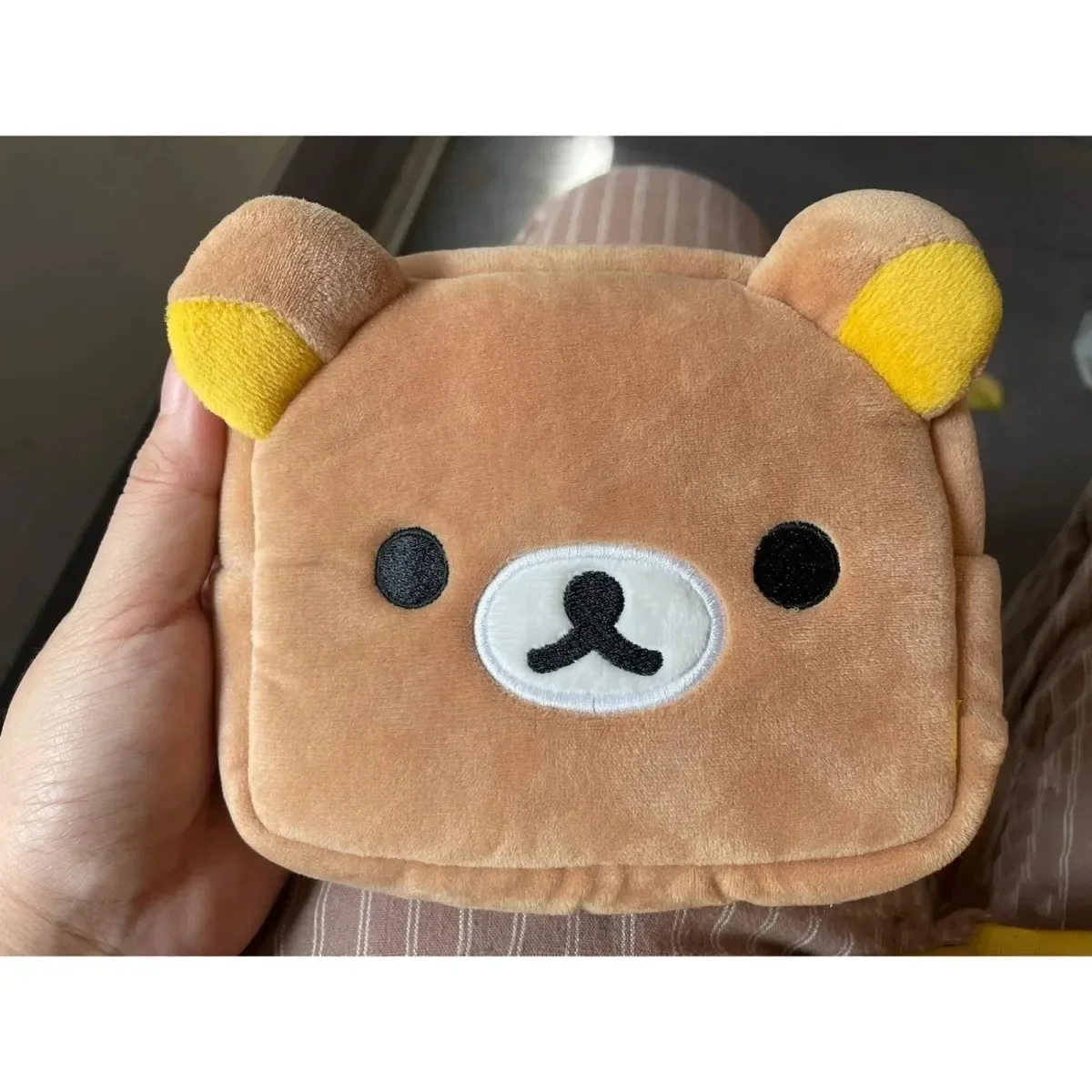 Tas Pensil Plush Rilakkuma Kaw - Beauty Makeup School ulasan dan harga