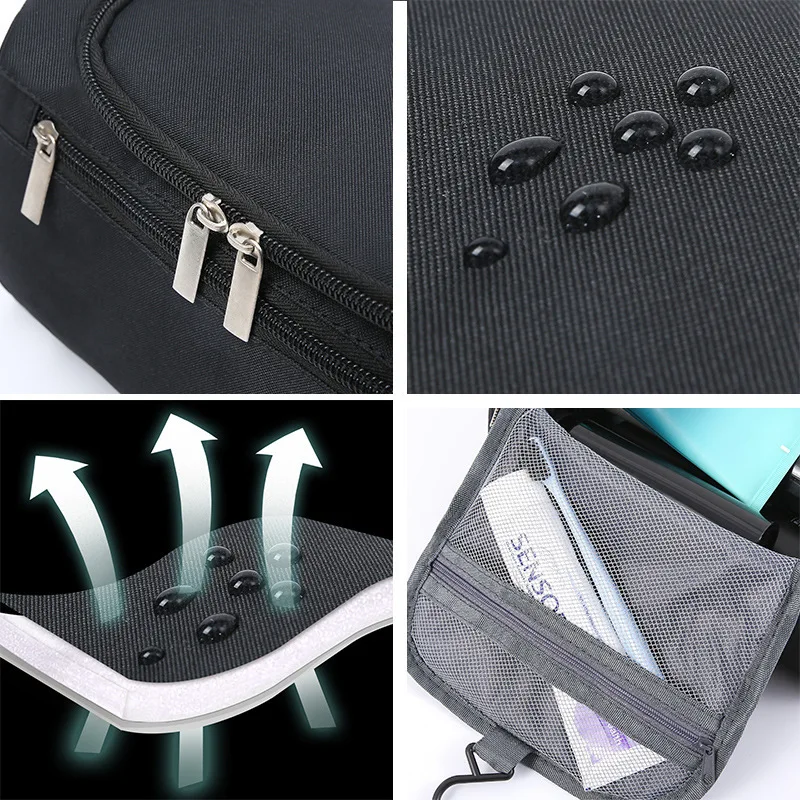 Travel tas perlengkapan mandi  - Makeup Beauty Necessaire ulasan dan harga