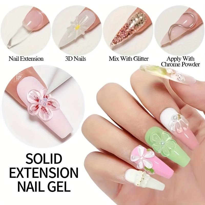 100g Gel Kuku Transparan Anti  - Contour Palette Stick ulasan dan harga