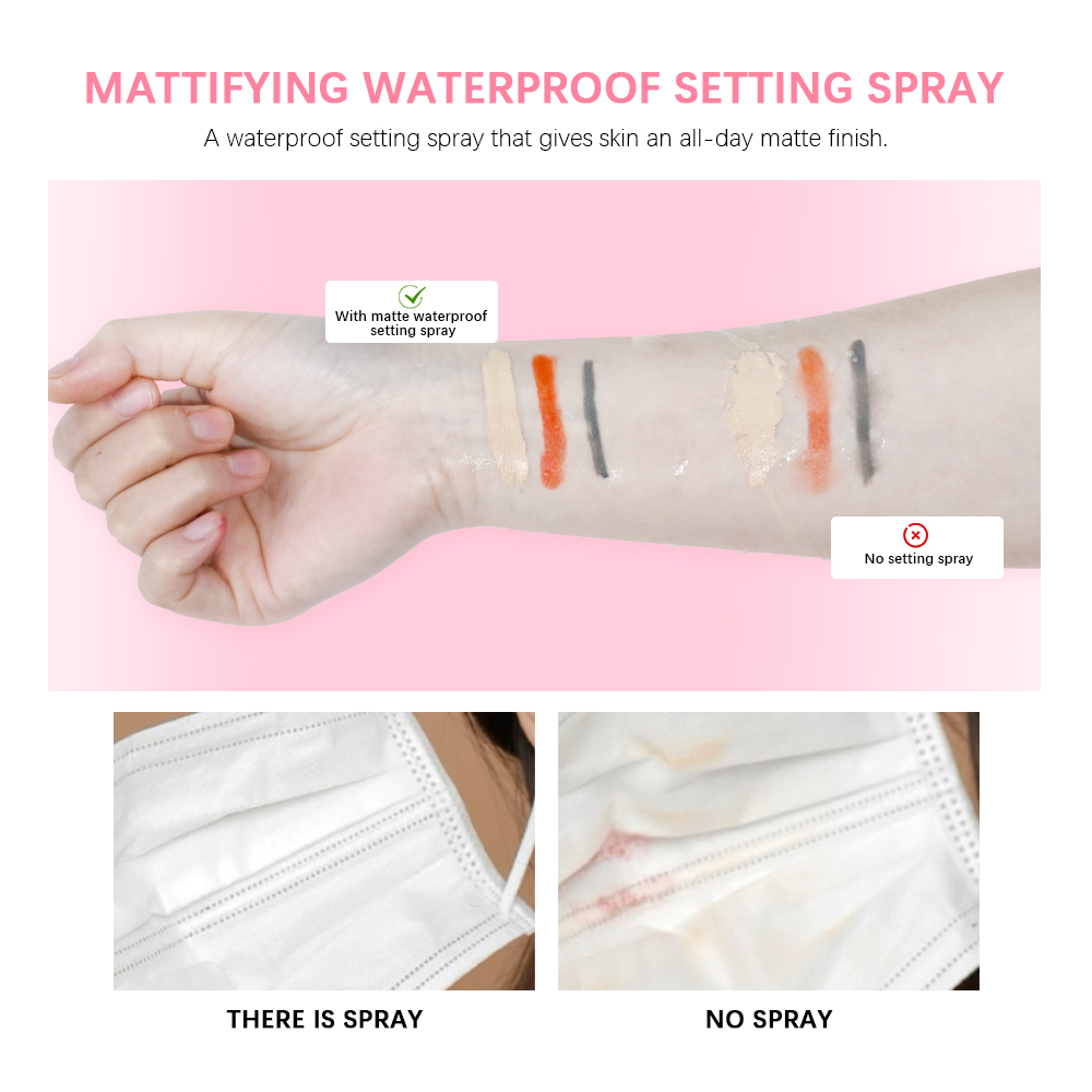 Semprotan Makeup dasar Matte b - Makeup Fixing Mist ulasan dan harga