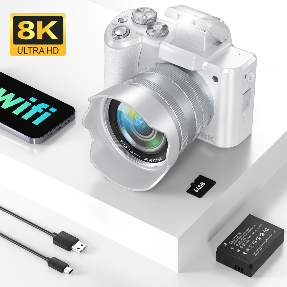 Kamera Digital 8K untuk Fotogr - Beauty Makeup Camera ulasan dan harga