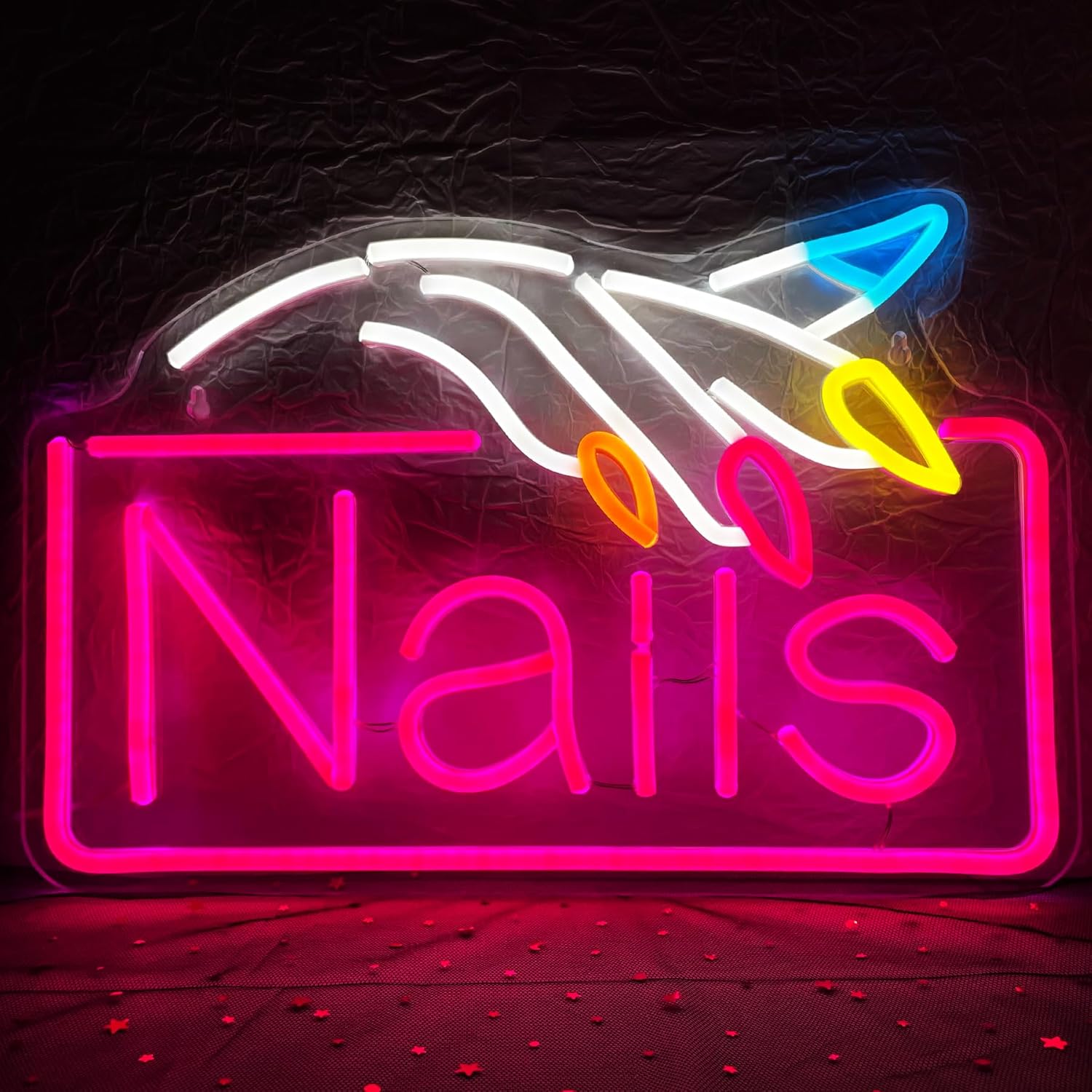 Lampu Dinding Bisnis Neon Sign - Beauty Makeup Stores ulasan dan harga