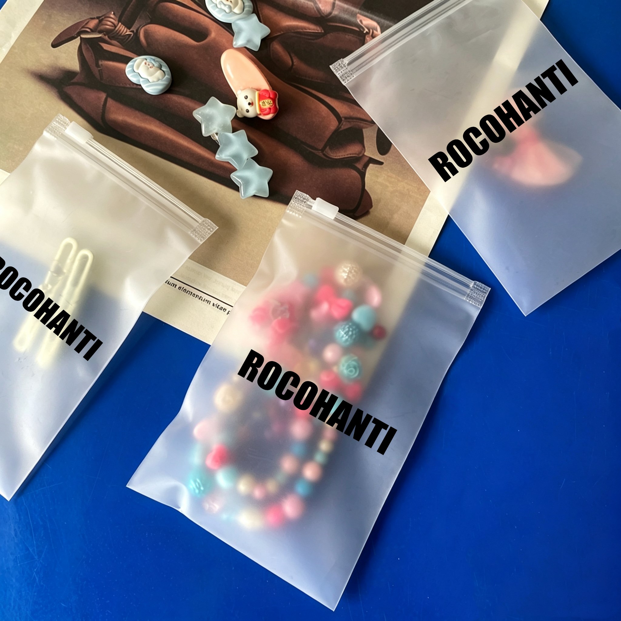 100X Tas Kosmetik PVC Frosted  - Beauty Makeup School ulasan dan harga