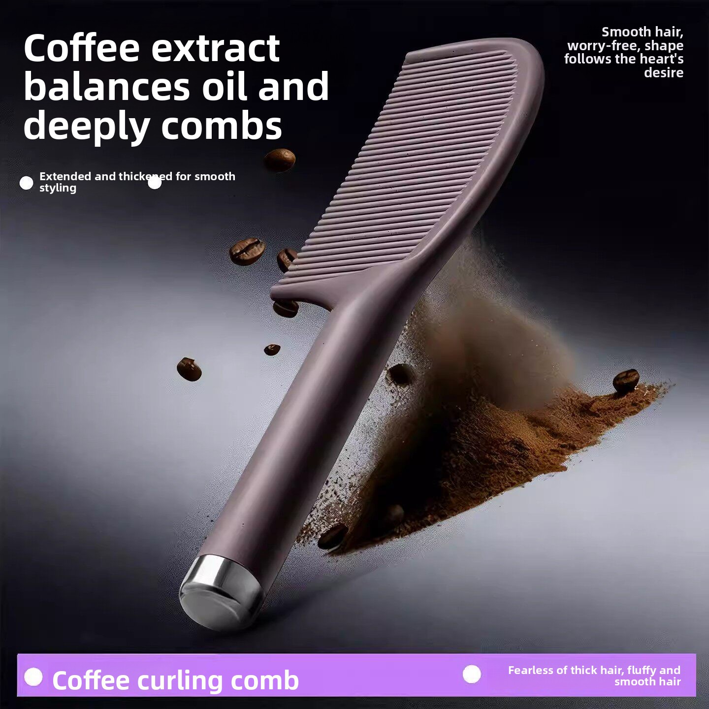 Sisir rambut anti-statik baru, - Beauty Without Makeup ulasan dan harga