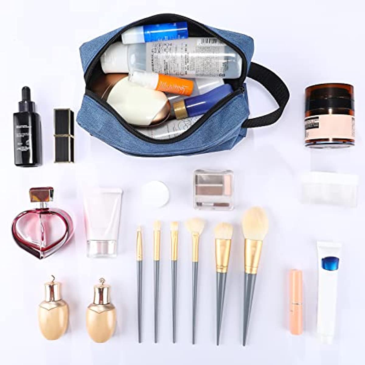 Travel tas perlengkapan mandi  - Makeup Beauty Necessaire ulasan dan harga