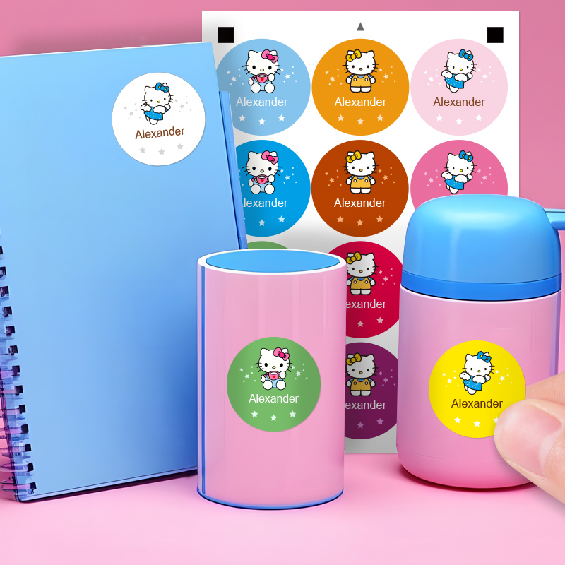 Stiker Nama Hello Kitty Kustom - Beauty Makeup Names ulasan dan harga