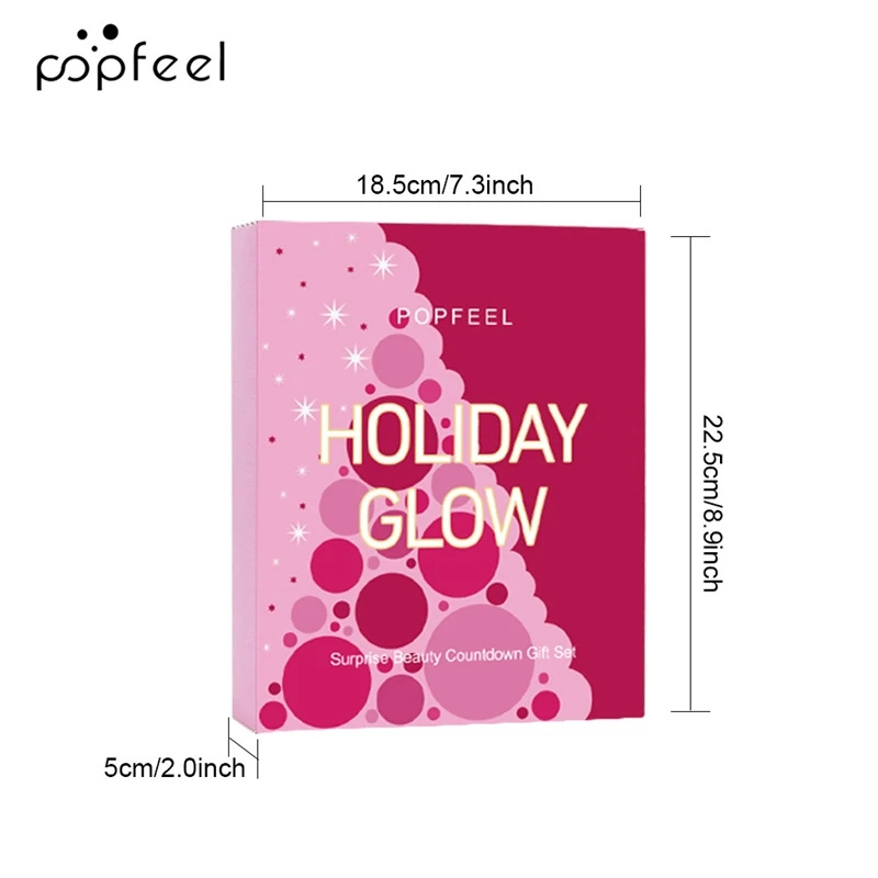 Set Rias Wajah Natal Countdown - Beauty Makeup School ulasan dan harga