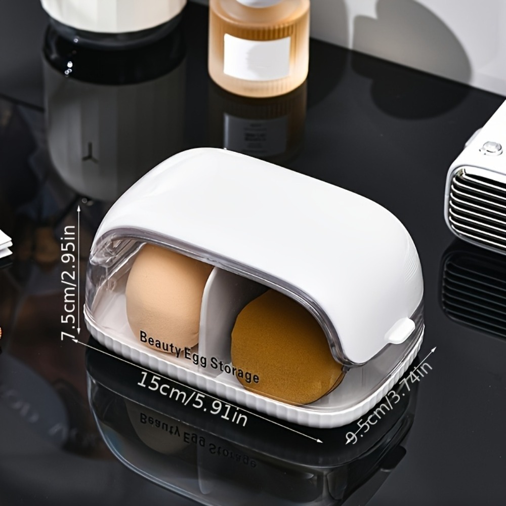 Kotak Penyimpanan Spons Kecant - Beauty Makeup Organizer ulasan dan harga