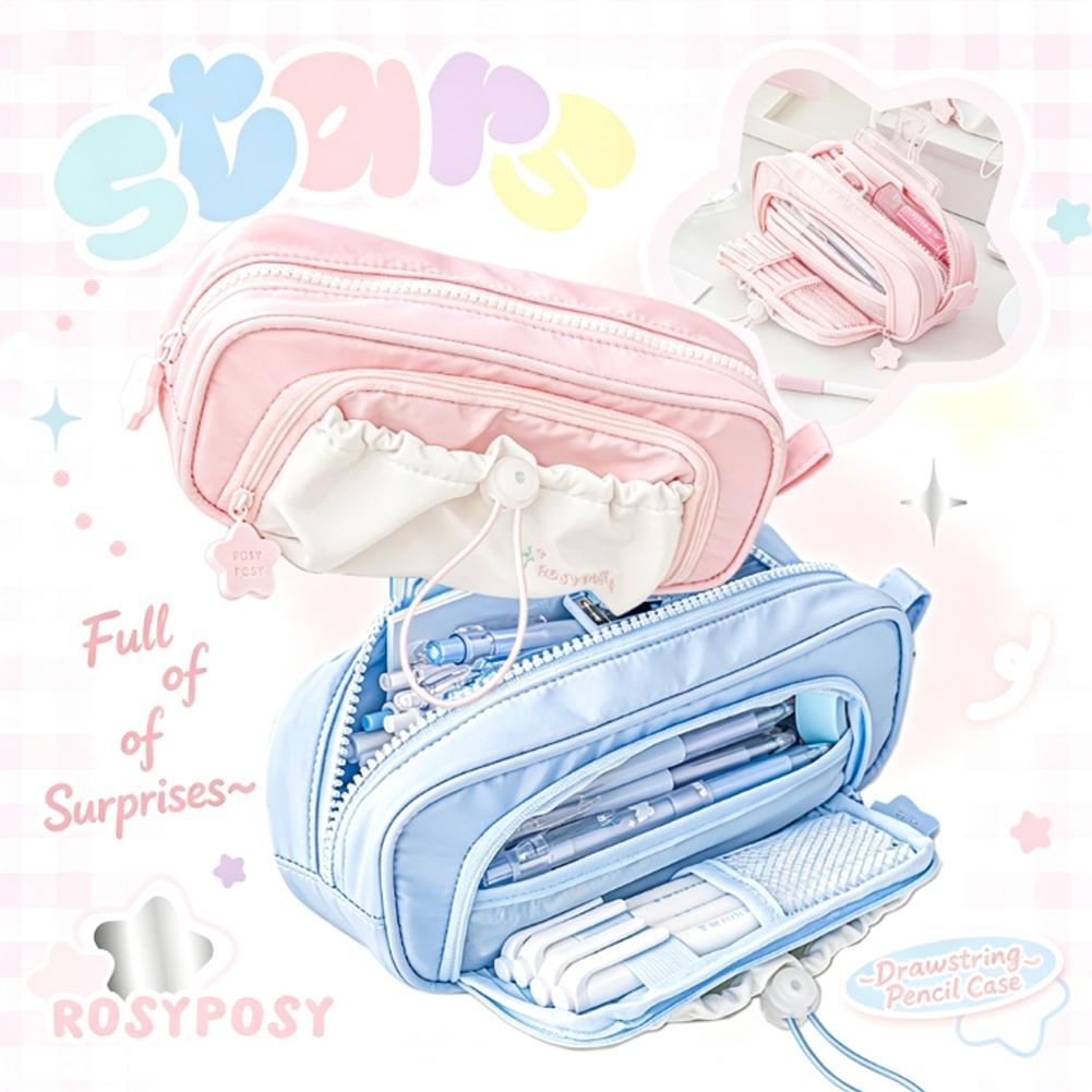 Tas Pensil dengan Tali Serut,  - Beauty Makeup School ulasan dan harga